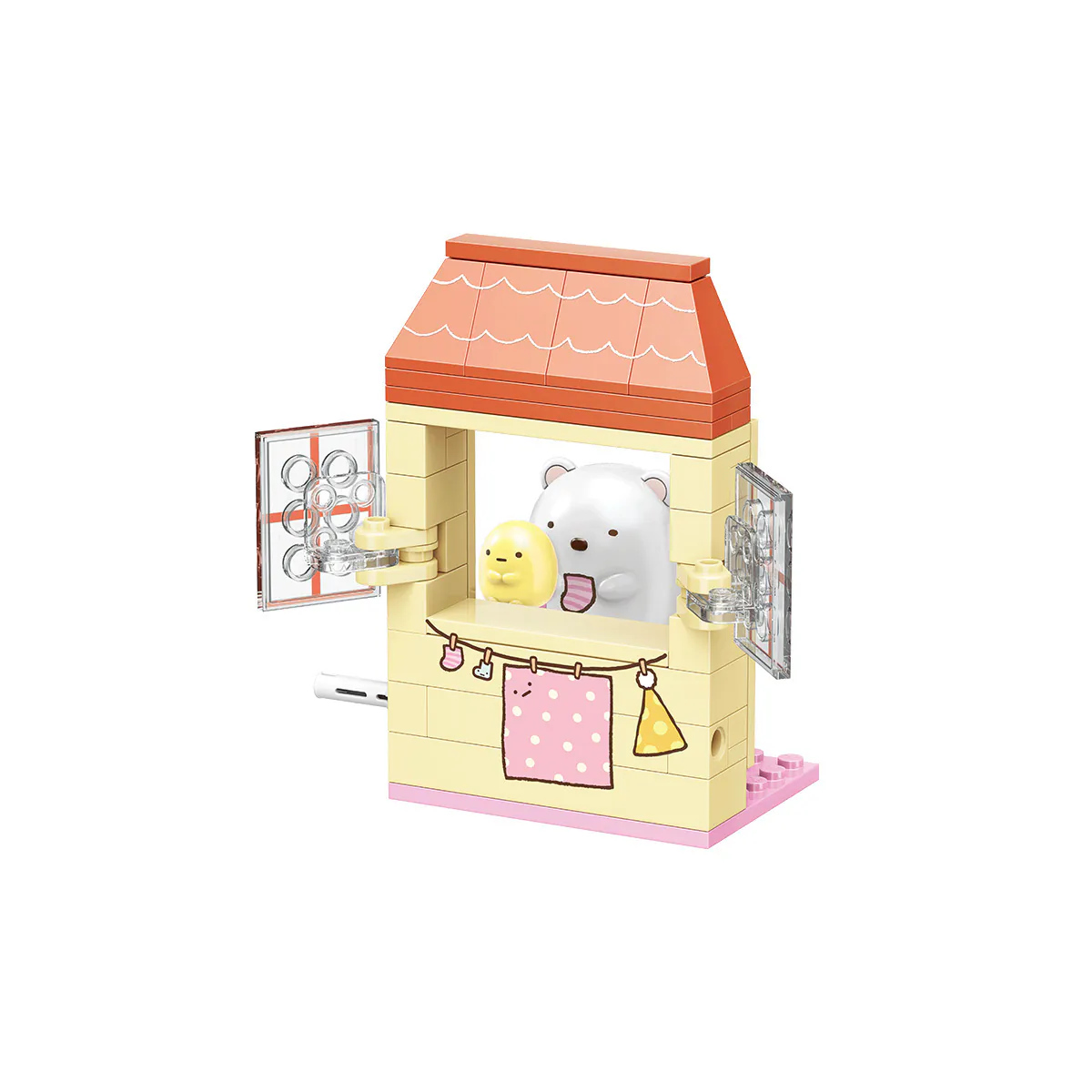 Qman Keeppley Sumikko Gurashi Shirokuma's window Building Block Set