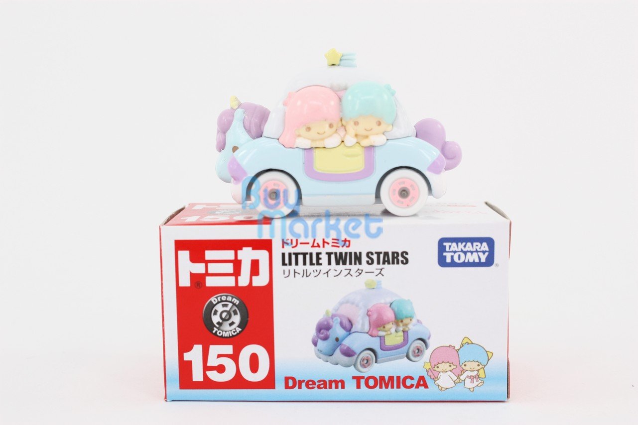 Takara Tomy Dream Tomica #150 Sanrio Little Twin Stars 5CM Diecast Toy Car Japan