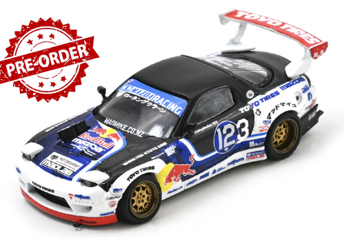 Load image into Gallery viewer, (Pre-order) INNO64 1/64 MAZDA RX-7 MAD MIKE "MADBUL Gen8" Diecast Model Car
