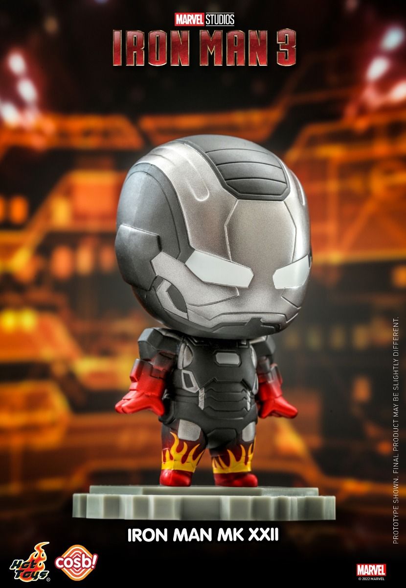 Hot Toys Cosbi Bobble-Head Collection Marvel Studios: Iron Man Series 3
