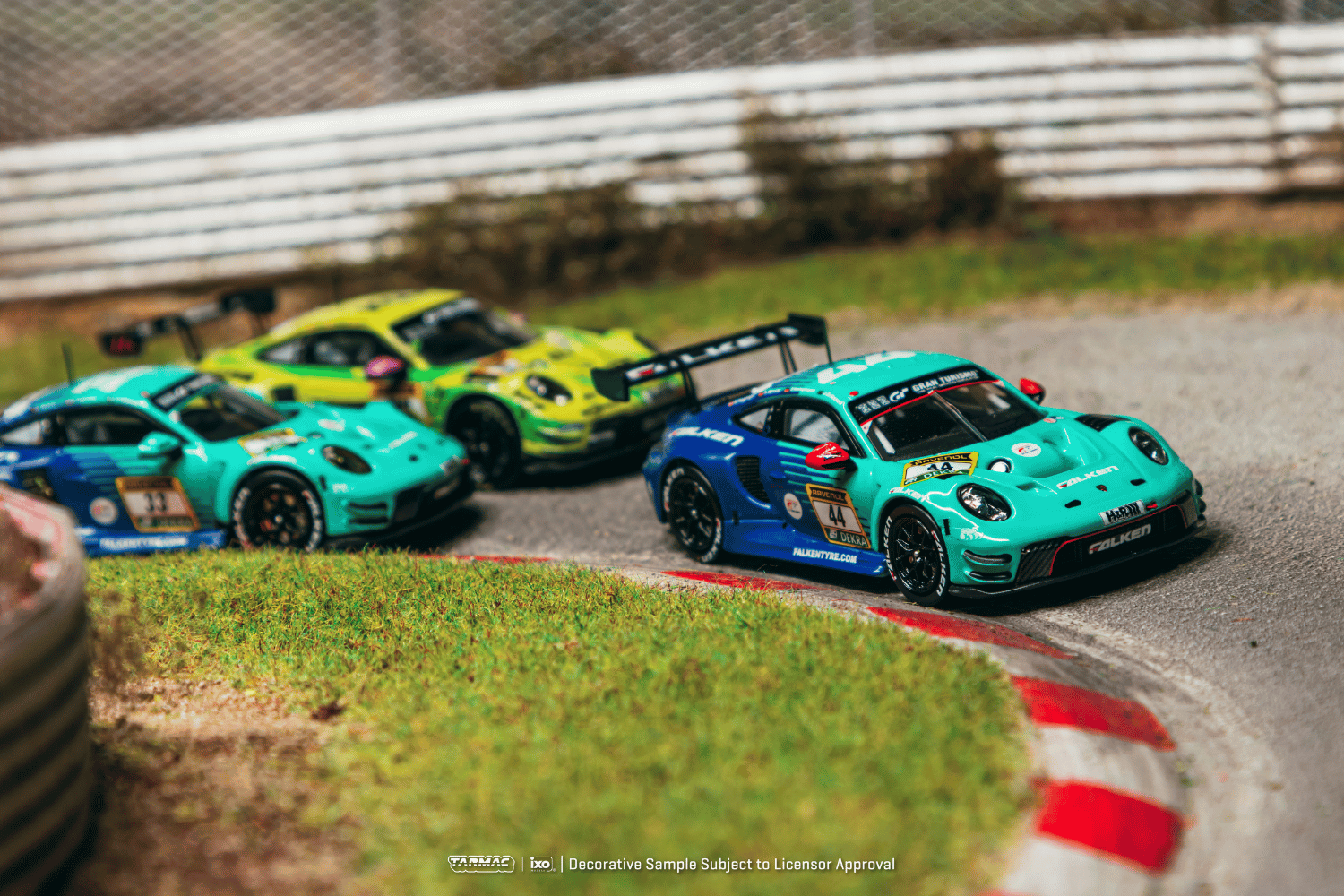 (Pre-order) Tarmac Works 1/64 Porsche 911 GT3 R Nurburgring 24h 2024 Diecast
