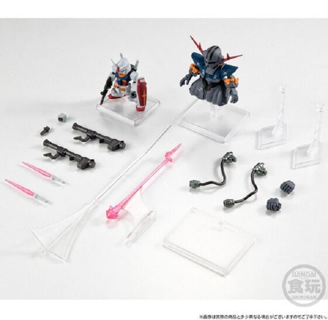 Bandai fw gundam converge core mobile suit gundam last shooting set w/o gum