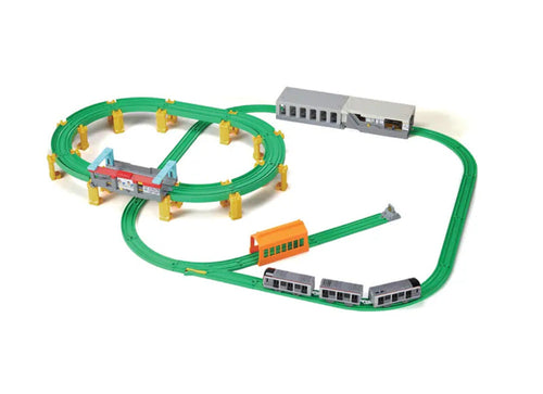 Load image into Gallery viewer, Takara Tomy Plarail Hong Kong MTR Passenger Train Kwun Tong Line Q Set
