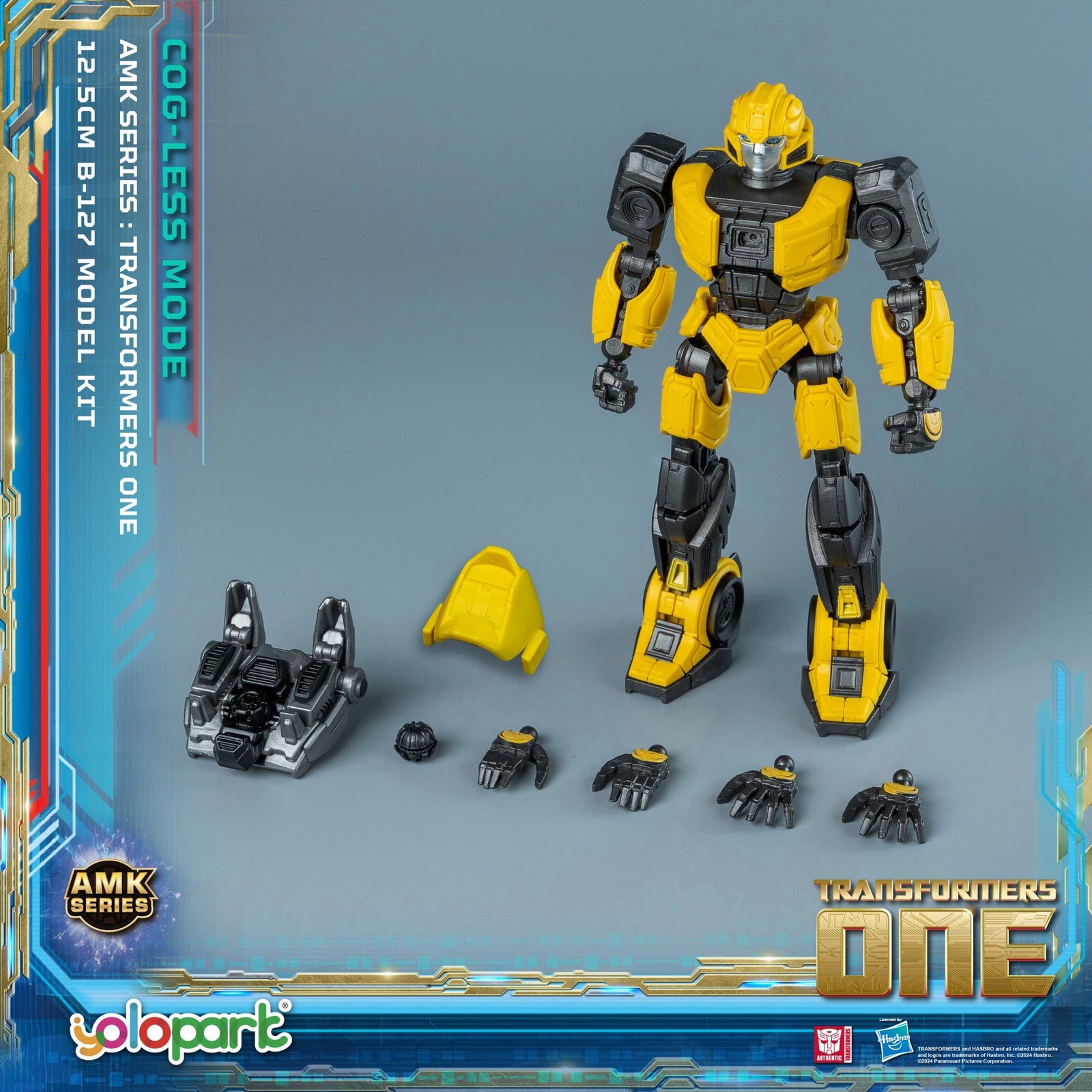 TRANSFORMERS ONE AMK (Cog-less Mode) B-127 Bumblebee Model Kit
