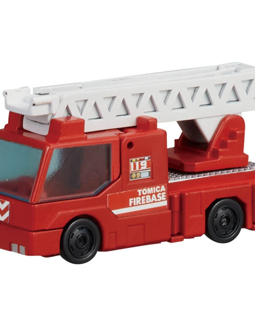 Load image into Gallery viewer, Takara Tomy Tomica World Town - Town Creator Fire Base play Set
