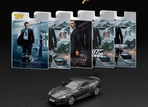Load image into Gallery viewer, (Pre-order) Mini GT #917 Aston Martin DBS 007 Casino Royale Diecast Model Car
