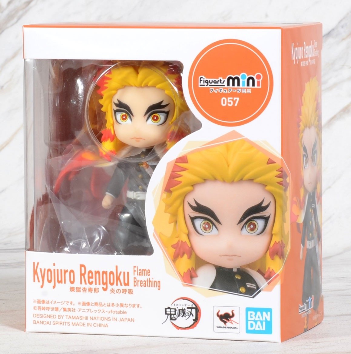Bandai Tamashii Figuarts Mini Demon Slayer Mini Action Figure - Kyojuro Rengoku