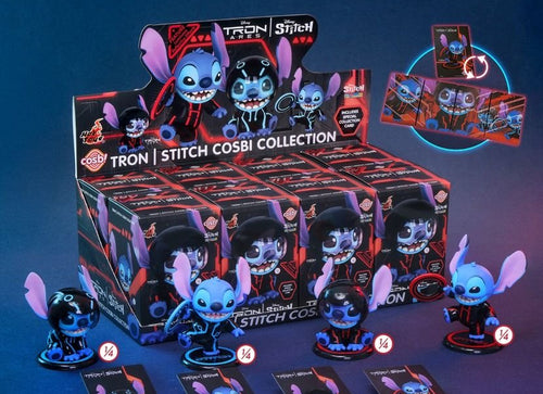 Load image into Gallery viewer, Hot Toys Disney Tron Stitch Cosbi Collection Full Set of 4 (8pcs Box Set)CBX327

