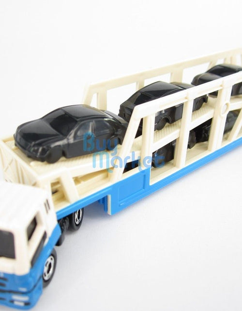 Load image into Gallery viewer, Takara Tomy Tomica #131 Mitsubishi Fuso Super Great Transporter Diecast Toy Car
