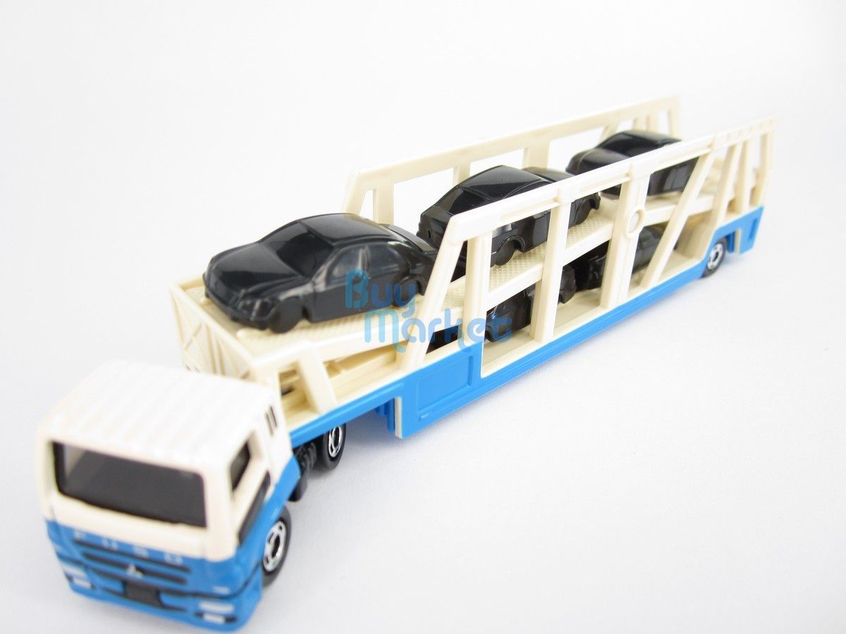 Takara Tomy Tomica #131 Mitsubishi Fuso Super Great Transporter Diecast Toy Car