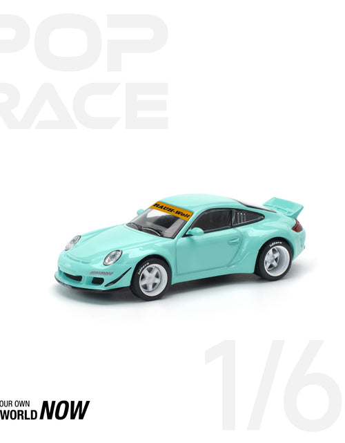 Load image into Gallery viewer, POPRACE 1/64 RWB 997 BLUE Diecast Model Car
