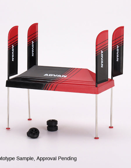 Mini GT #MGTAC20 Paddock Service Tent Set - ADVAN Model