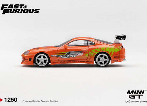 Load image into Gallery viewer, (Pre-order) Mini GT #1250 Toyota Supra BOMEX The Fast and the Furious Brian O'

