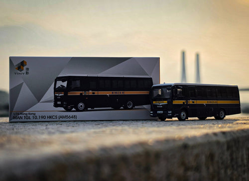 Load image into Gallery viewer, Tiny City Die-cast Model Car HKP24 1/76 MAN TGL HK Correctional Service (AM5648)
