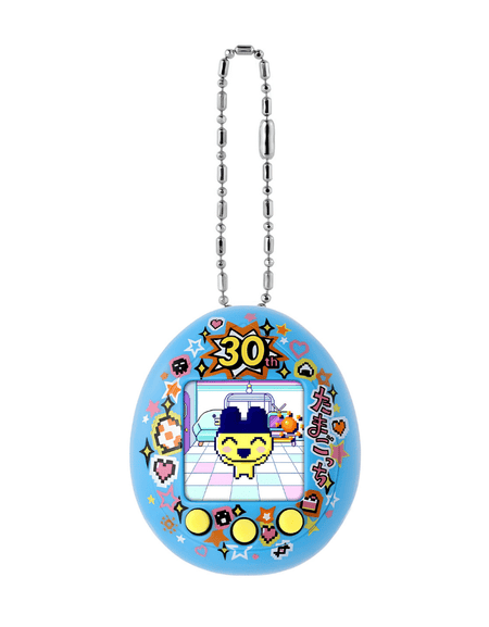 Bandai - Tamagotchi Nano Mametchi Memories 30th Anniversary Blue Digital Pet Toy