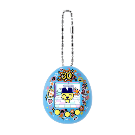 Bandai - Tamagotchi Nano Mametchi Memories 30th Anniversary Blue Digital Pet Toy