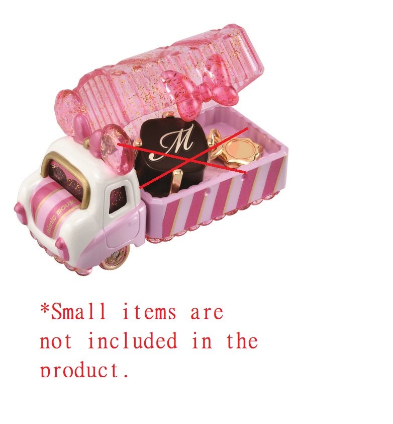 Takara Tomy Disney Motors Jewelryway Lulu Trunk Minnie Sweets (SE Exc) diecast