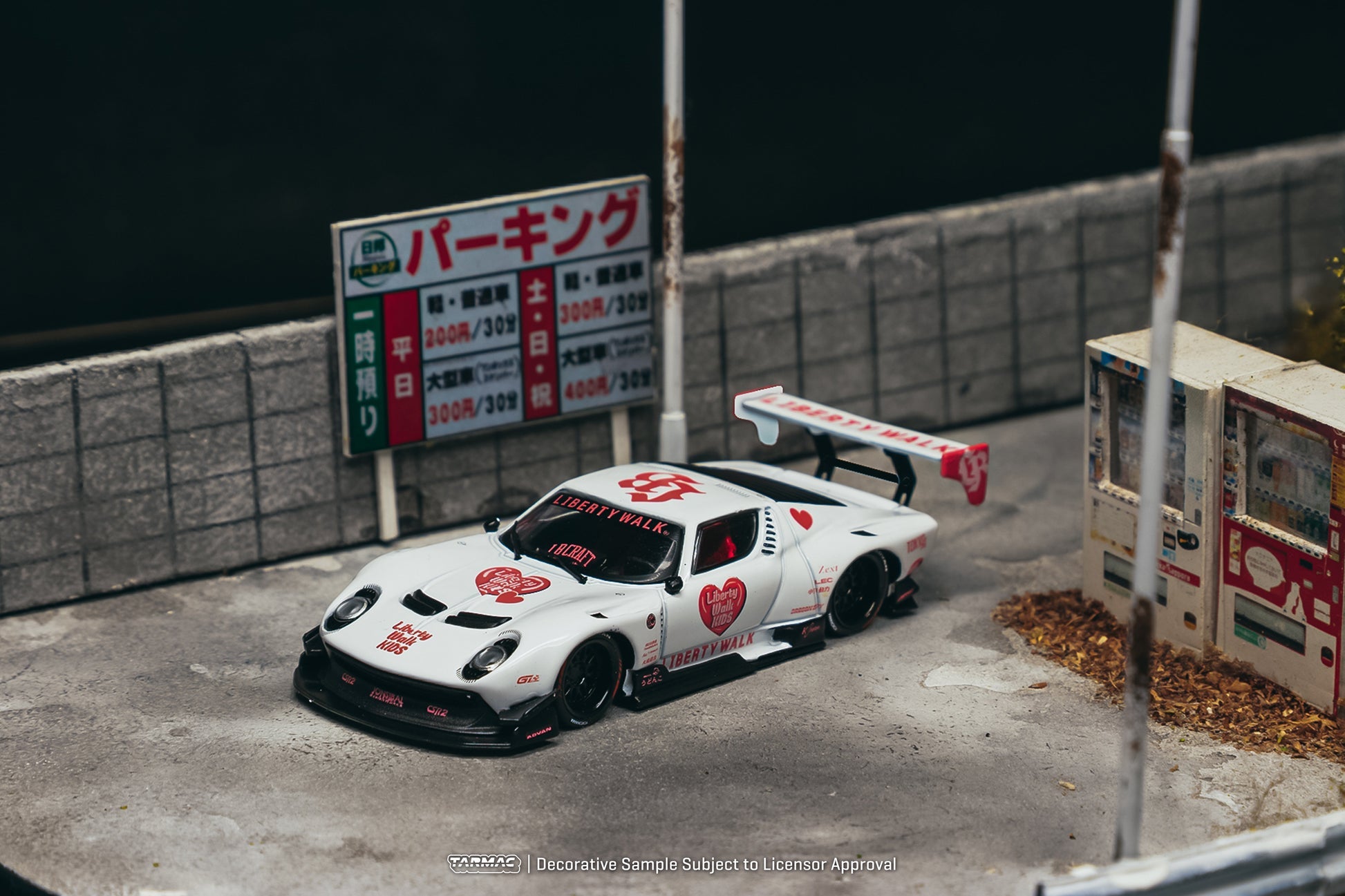 (Pre-order) Tarmac Works 1/64 LB-Silhouette WORKS GT Miura KIDS Diecast Model