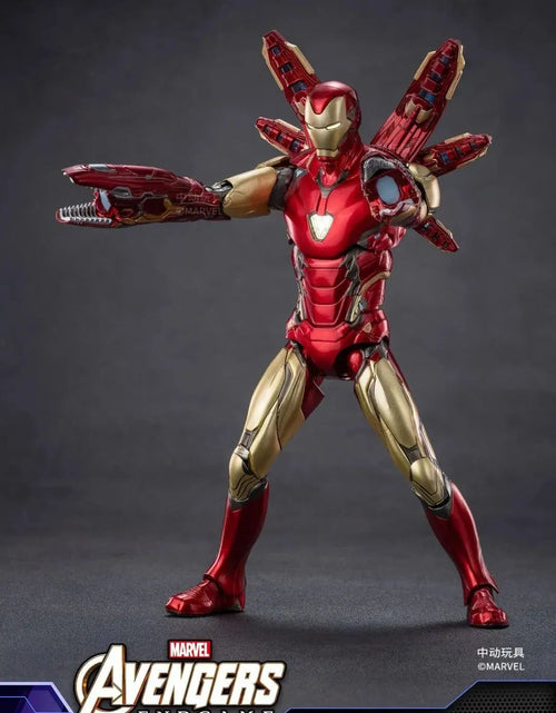 Load image into Gallery viewer, ZD Toys Marvel Avengers 1/10 Iron Man MK85 Action Figure with LIGHTING Function
