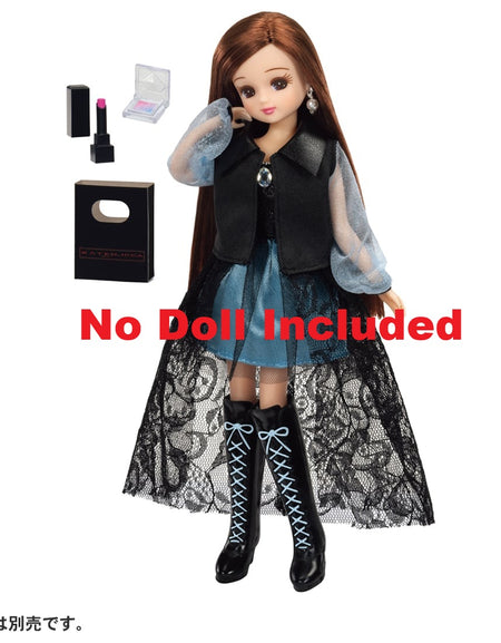 Takara Tomy Licca-chan Dress Set LW-09 KATE Licca Makeup Party (NO DOLL)