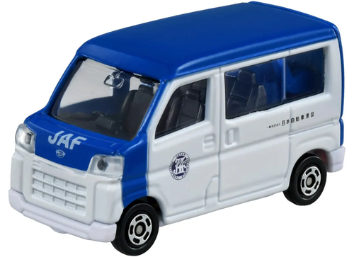Load image into Gallery viewer, Takara Tomy Tomica Die-cast Car 1/55 No.74 Daihatsu Hijet JAF Road Service Car
