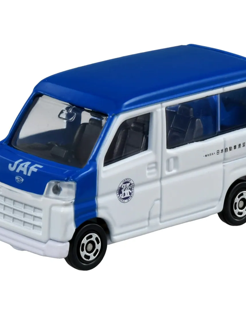 Load image into Gallery viewer, Takara Tomy Tomica Die-cast Car 1/55 No.74 Daihatsu Hijet JAF Road Service Car
