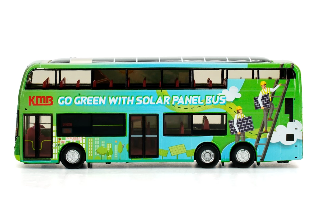 Tiny City Die-cast Model Car - KMB ADL E500 MMC 12m Solar-Powered Bus (215X)