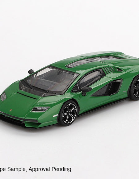 Mini GT #976 Lamborghini Countach LPI 800-4 Verde Medio Model Car