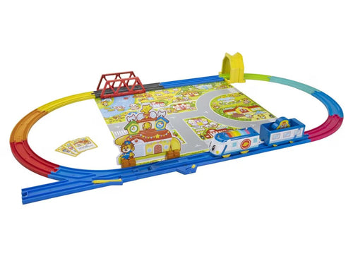Load image into Gallery viewer, Takara Tomy Go! Go! Vehicle Plarail Departure! Zoo Basic Set with Train
