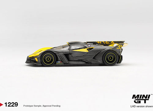 Load image into Gallery viewer, (Pre-order) Mini GT #1229 1/64 Bugatti Bolide Yellow Diecast model car
