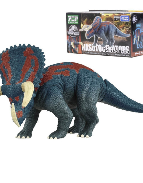 Load image into Gallery viewer, Takara Tomy ANIA Animal Jurassic World Nasutoceratops dinosaur Action Figure
