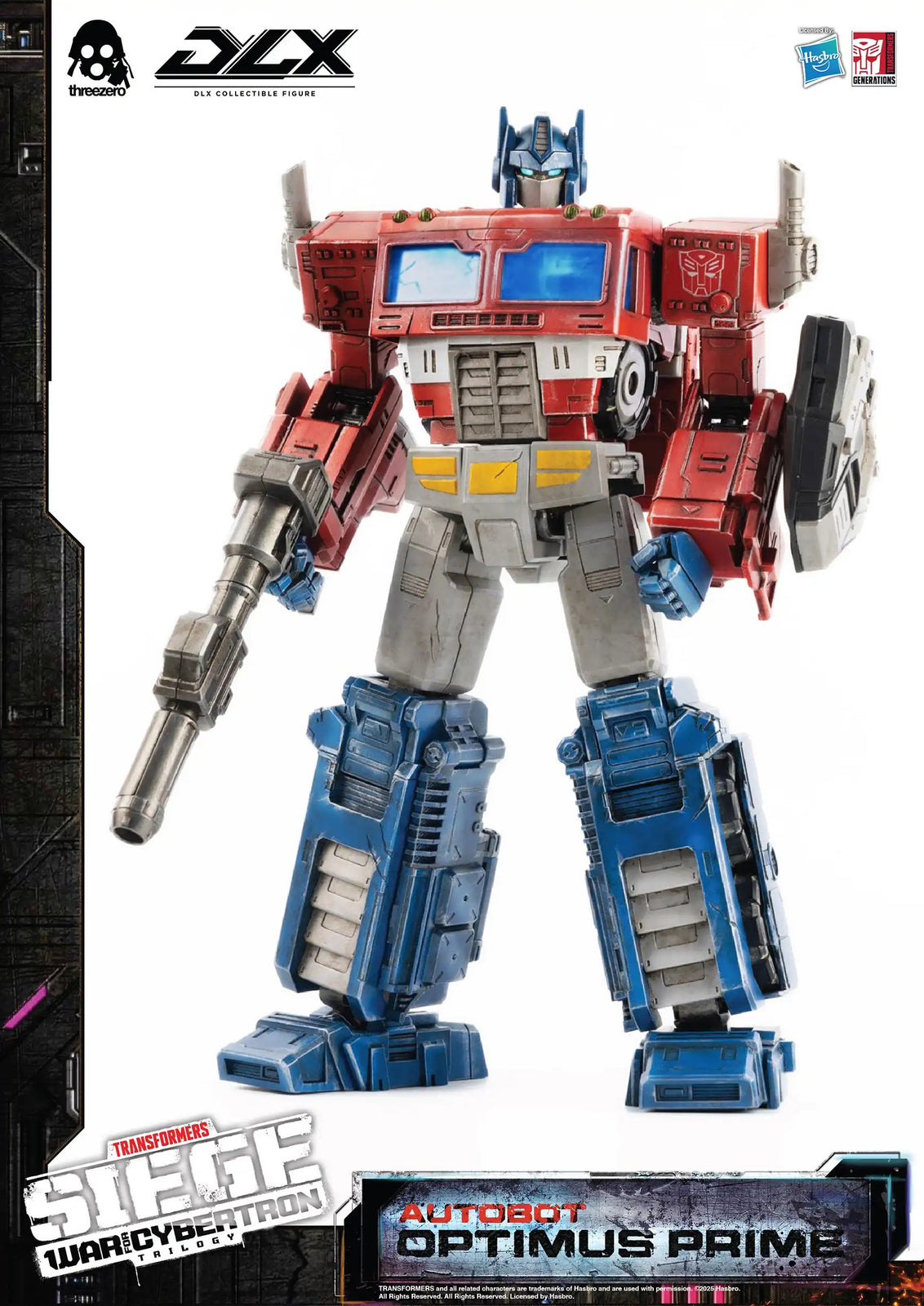 Threezero Transformers: War For Cybertron Trilogy DLX Optimus Prime