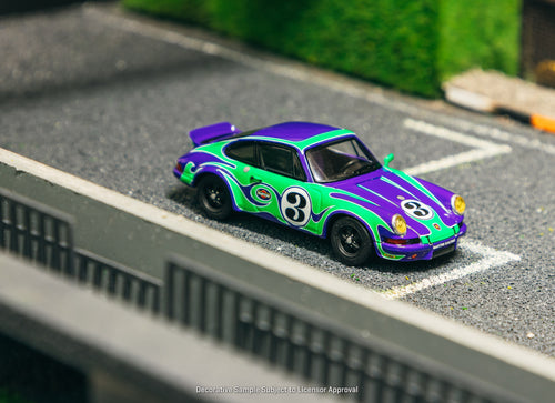 Load image into Gallery viewer, (Pre-order) Tarmac Works 1:64 Porsche 911 2.8 RSR  Psychodelic Diecast Model Car
