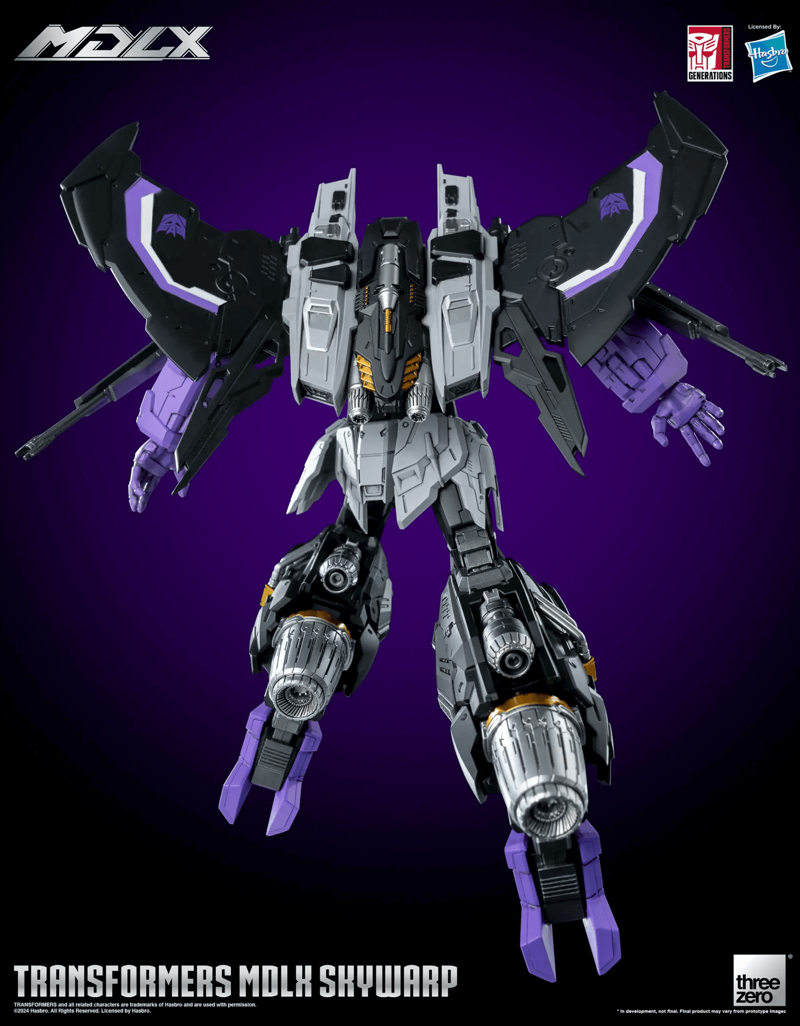 Threezero Transformers MDLX Action Figure Skywarp 20 CM