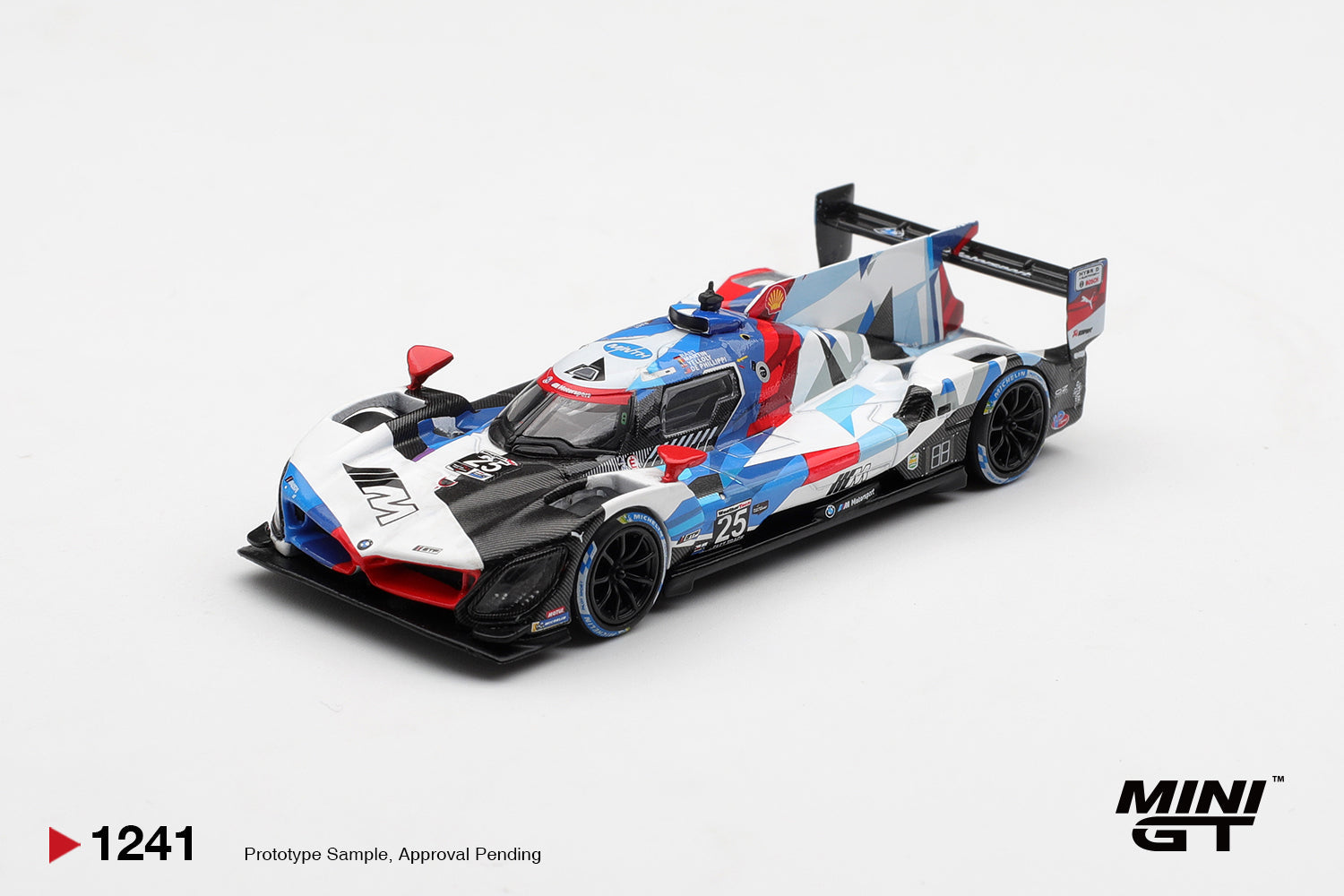 (Pre-order) Mini GT #1241 BMW M Hybrid V8 GTP #25 BMW M Team RLL 2024 Model Car