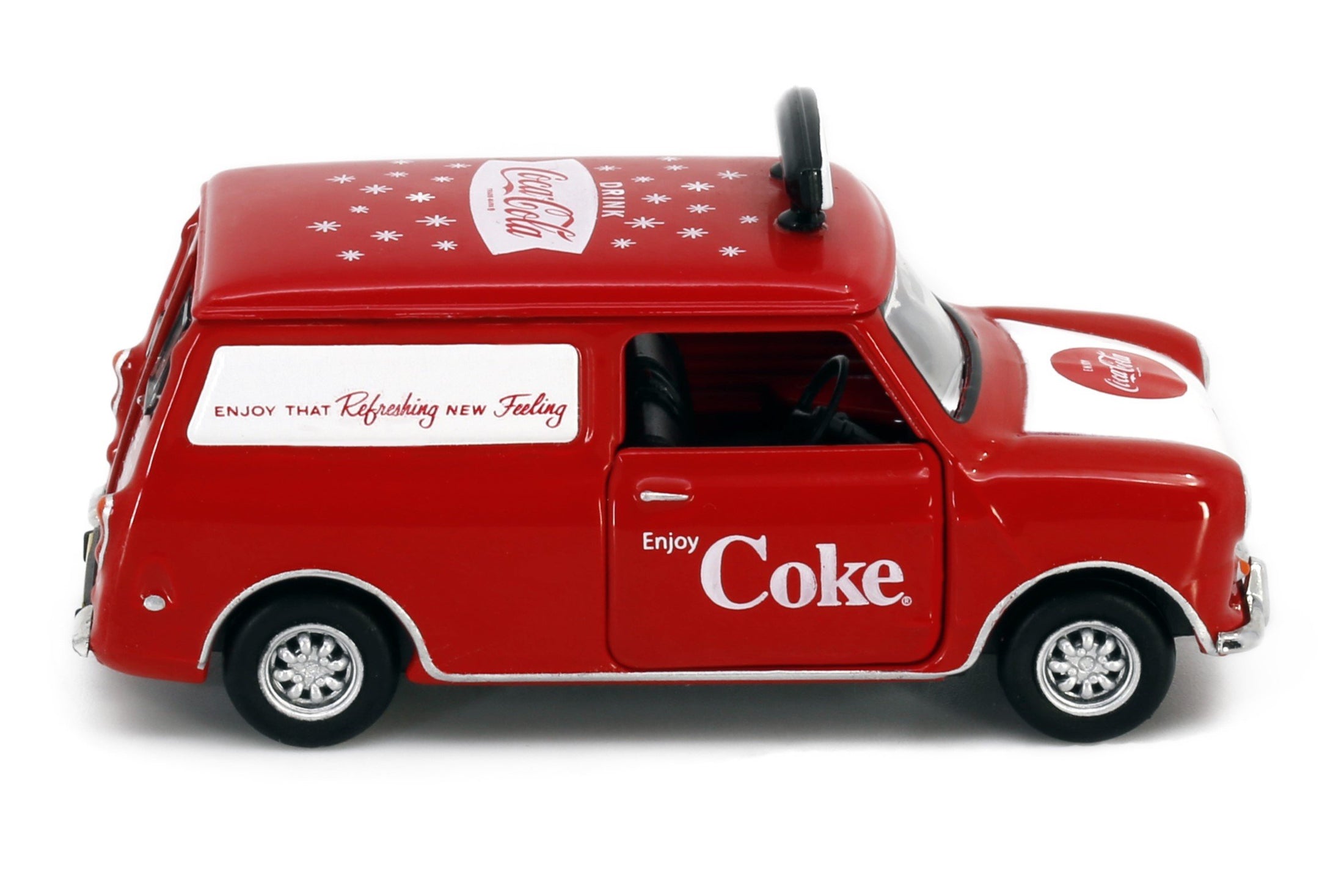 Tiny City Die-cast Model Car - Morris Mini Coca-Cola
