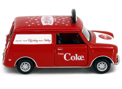 Load image into Gallery viewer, Tiny City Die-cast Model Car - Morris Mini Coca-Cola
