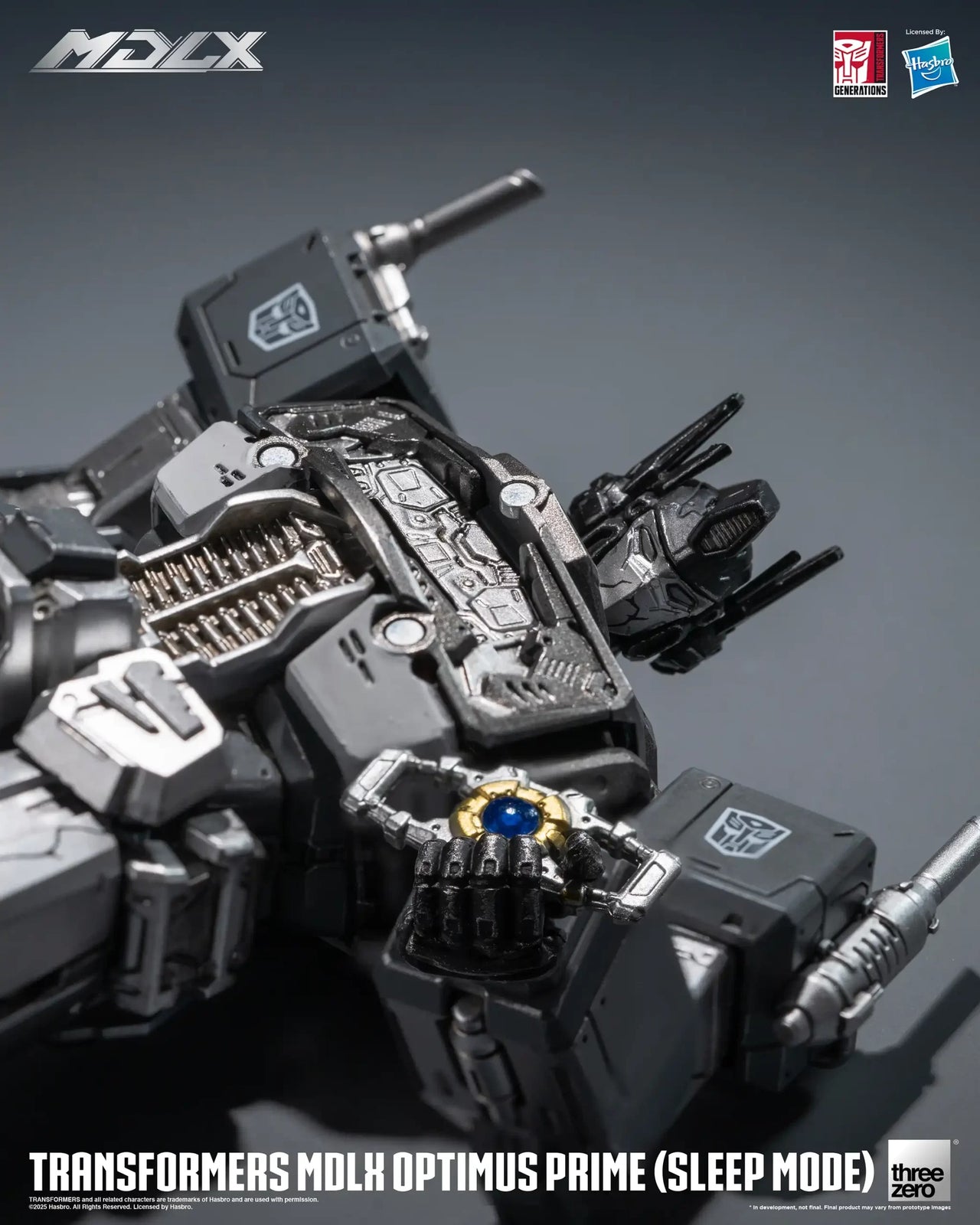 Threezero Transformers MDLX Optimus Prime (Sleep Mode) Action Figure Set