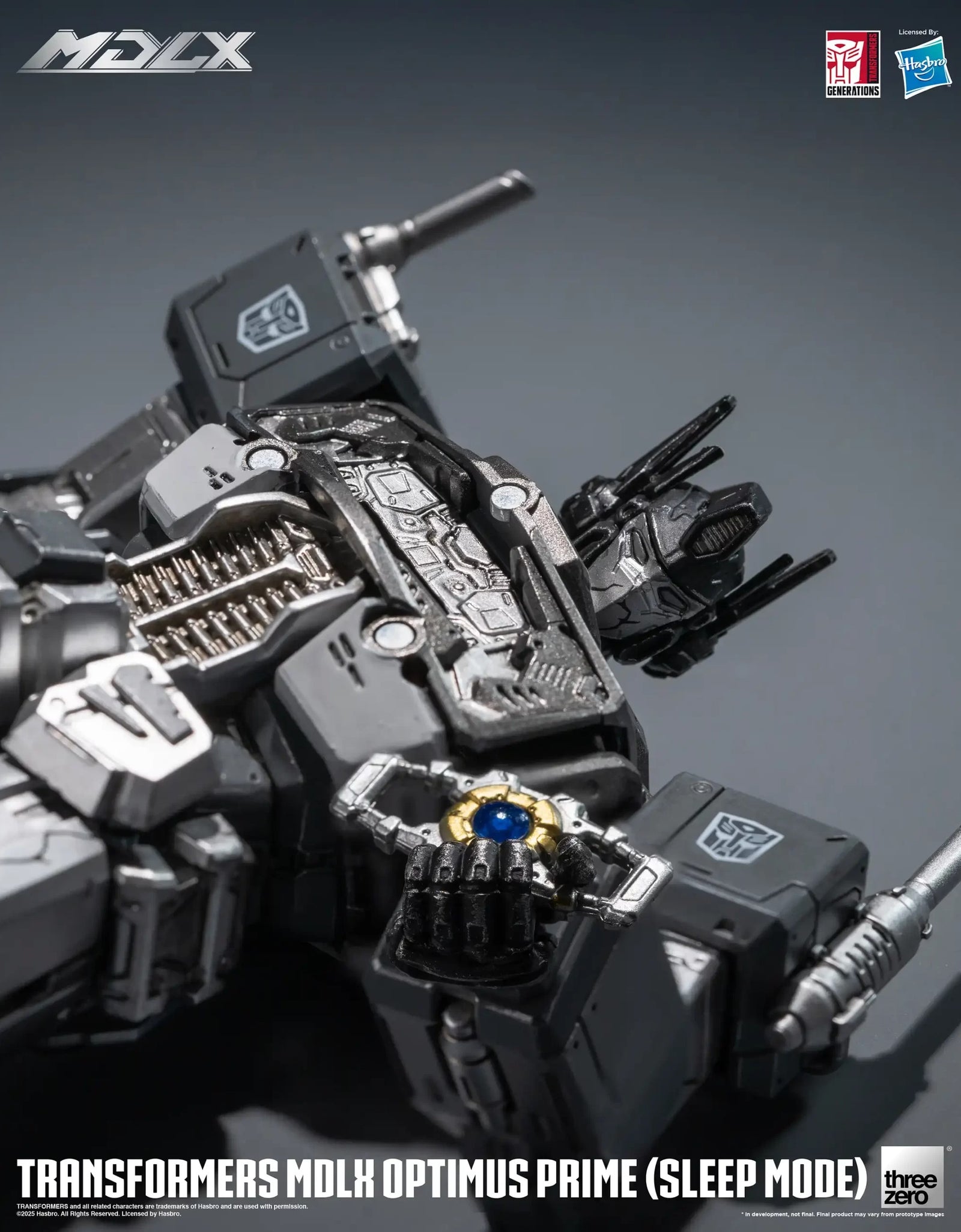 Threezero Transformers MDLX Optimus Prime (Sleep Mode) Action Figure Set