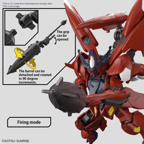 Bandai HG 1/144 GUNDAM AMAZING BARBATOS LUPUS Model Kits