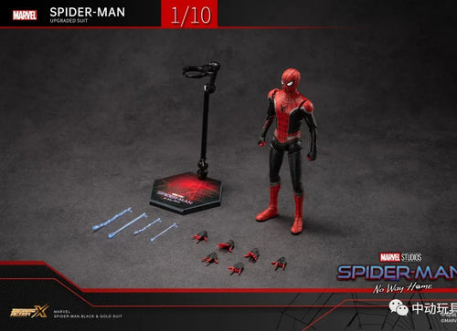 Load image into Gallery viewer, ZD Toys Marvel Avengers 1/10 Spiderman Upgraded Suit No Way Home Action Figure
