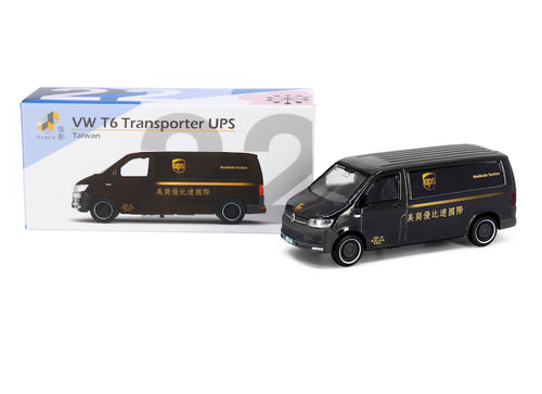 Load image into Gallery viewer, Tiny City TW22 Die-cast Model Car - Volkswagen T6 Transporter UPS
