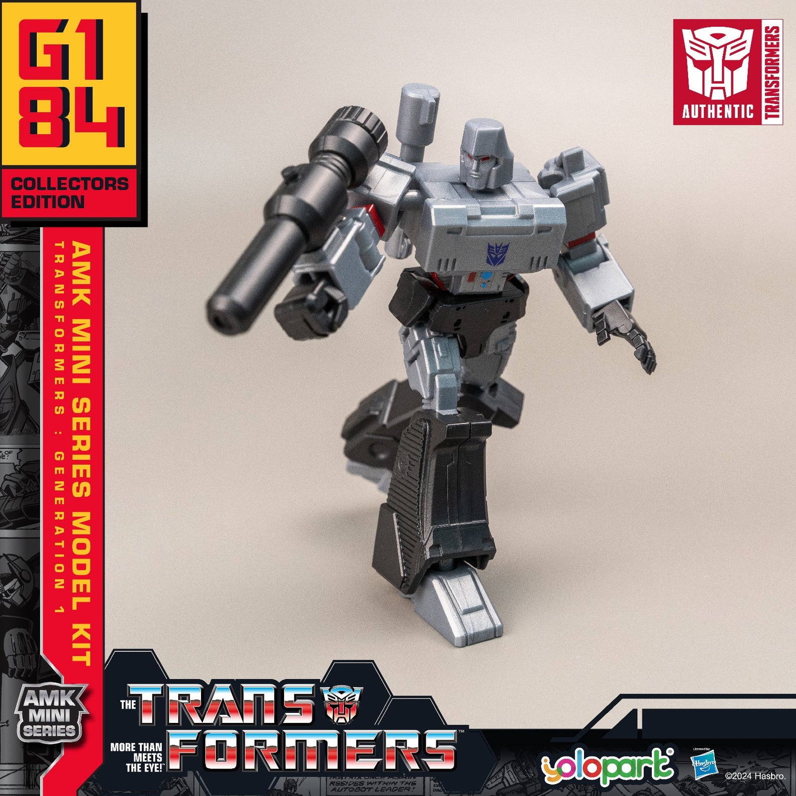 Yolopark Generation One AMK MINI Series Model Kit  - Megatron transformers