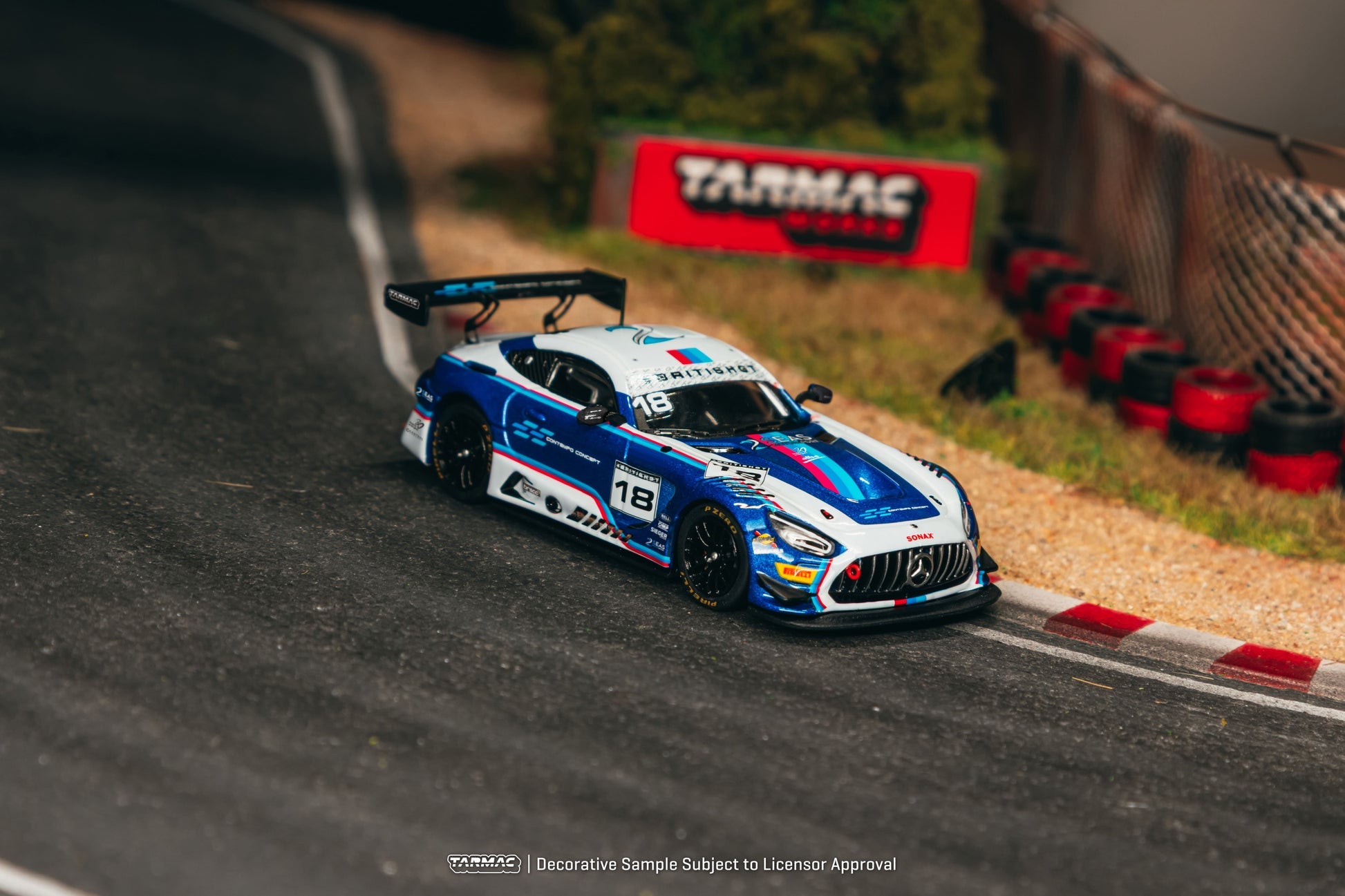 (Pre-order) Tarmac Works 1/64 Mercedes-AMG GT3 British GT Championship 2026