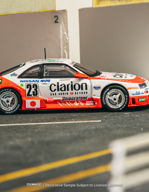 Load image into Gallery viewer, Tarmac Works Nissan NISMO GT-R LM 24h of Le Mans 1995 Presentation
