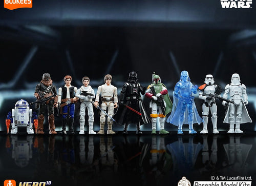 Load image into Gallery viewer, Blokees Star Wars Galaxy Version 02 Blind Box (9 Types) Full set of 9 Figure
