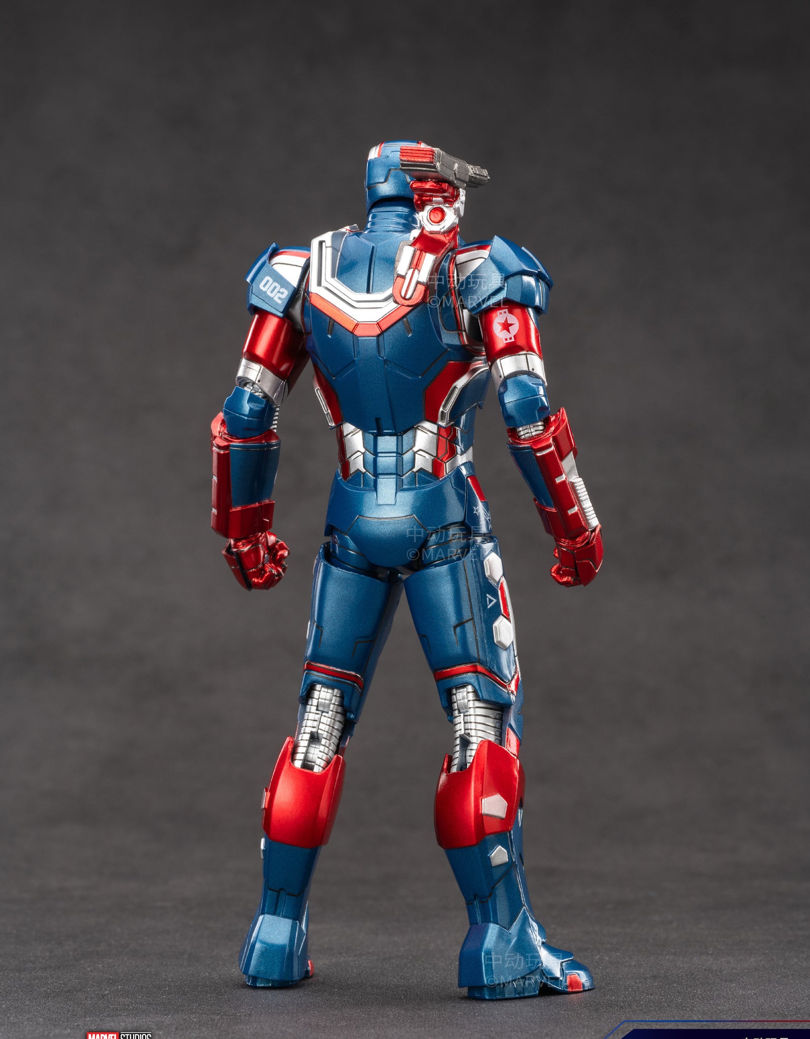 ZD Toys Marvel Avengers 1/10 Iron Patriot Action Figure