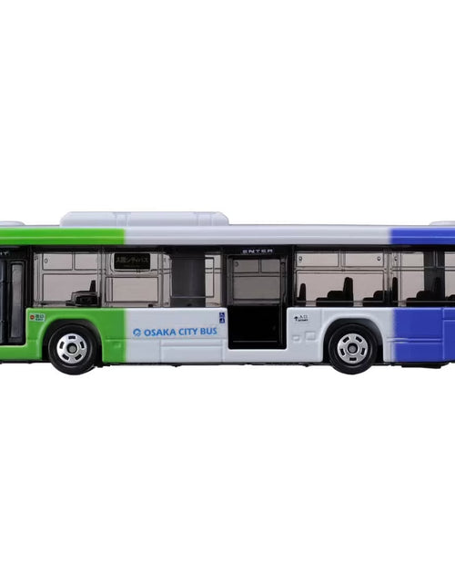 Load image into Gallery viewer, Takara Tomy Tomica #129 1/82 Isuzu Erga Osaka City Bus Diecast model car
