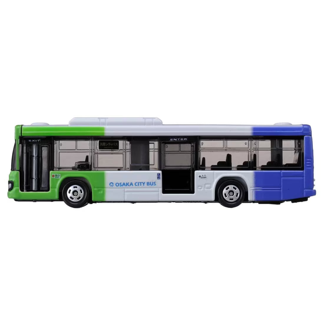 Takara Tomy Tomica #129 1/82 Isuzu Erga Osaka City Bus Diecast model car