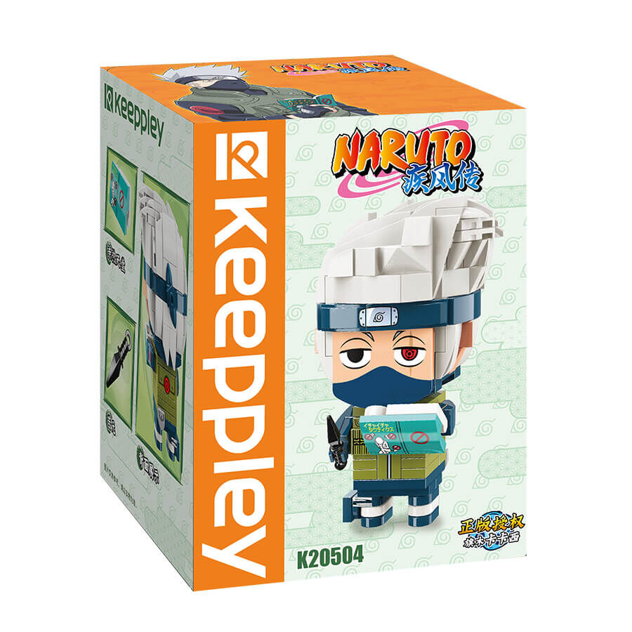 Keeppley Qman Building Blocks Toy #K20504 Naruto - Flagwood Kakash